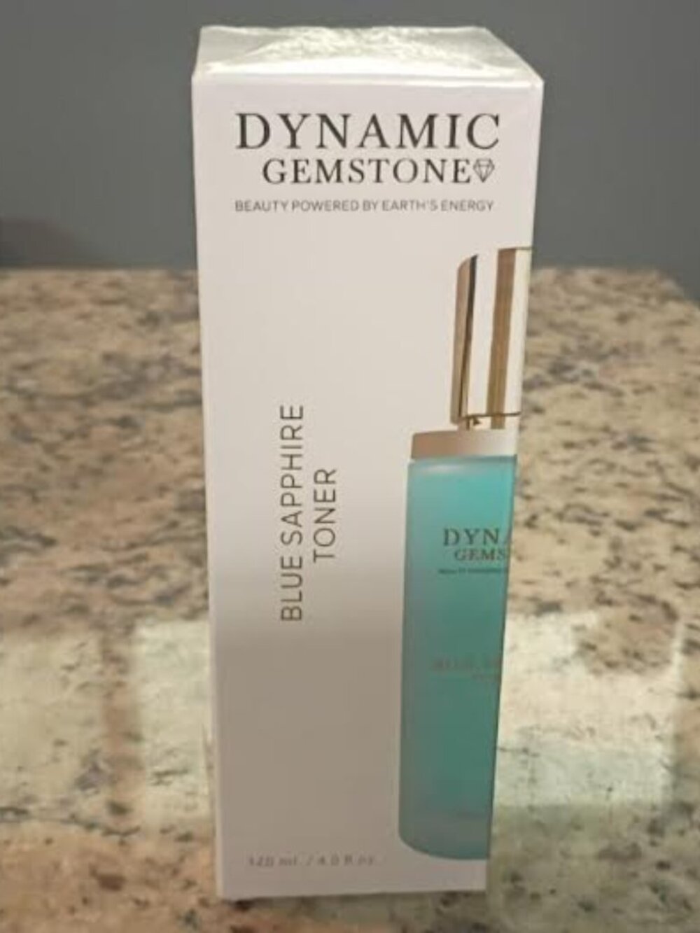 DYNAMIC GEMSTONE BLUE SAPPHIRE TONER - 4.05 fl oz / 120 ml  - BRAND NEW - SEALED